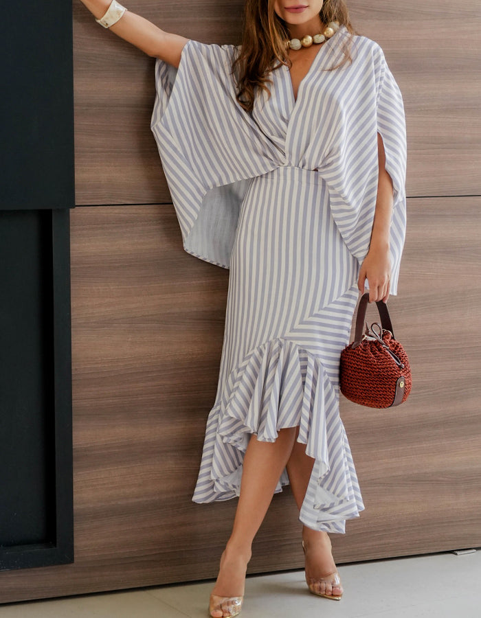 Stripe Casual Dress