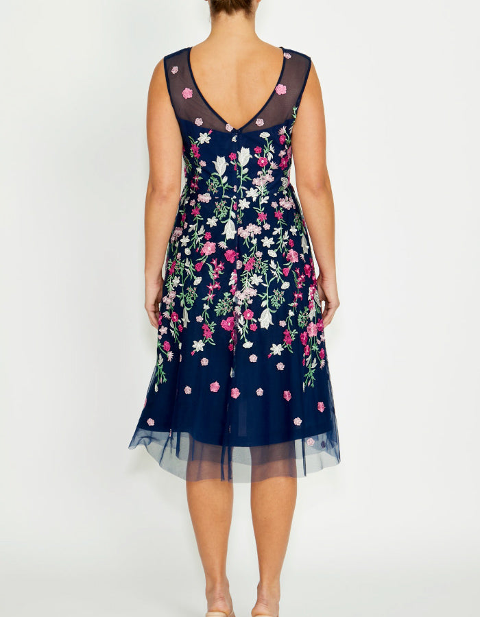 Floral Embroidered Dress
