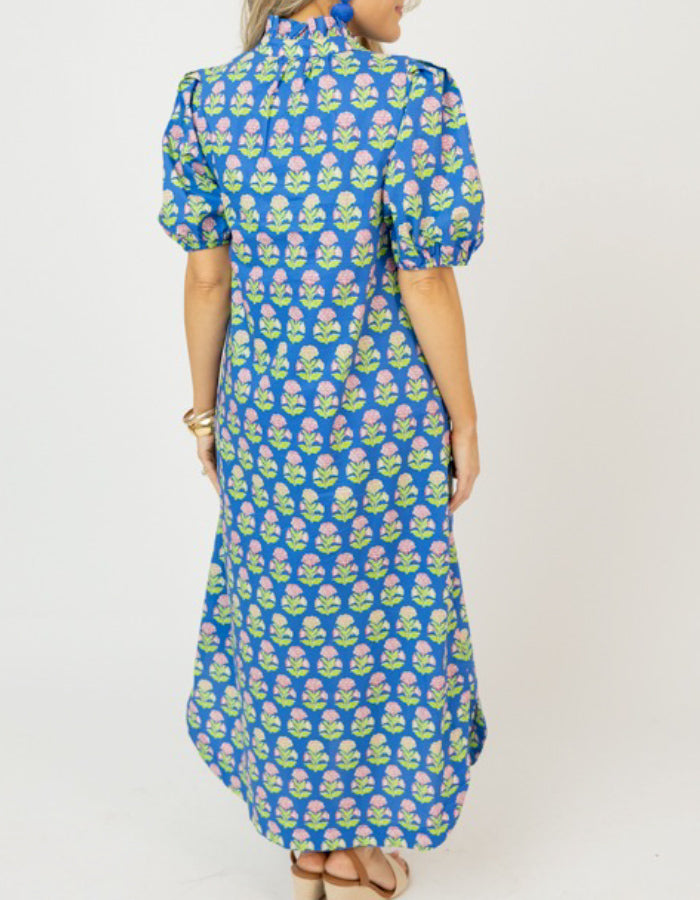 Mary Floral Midi Dress