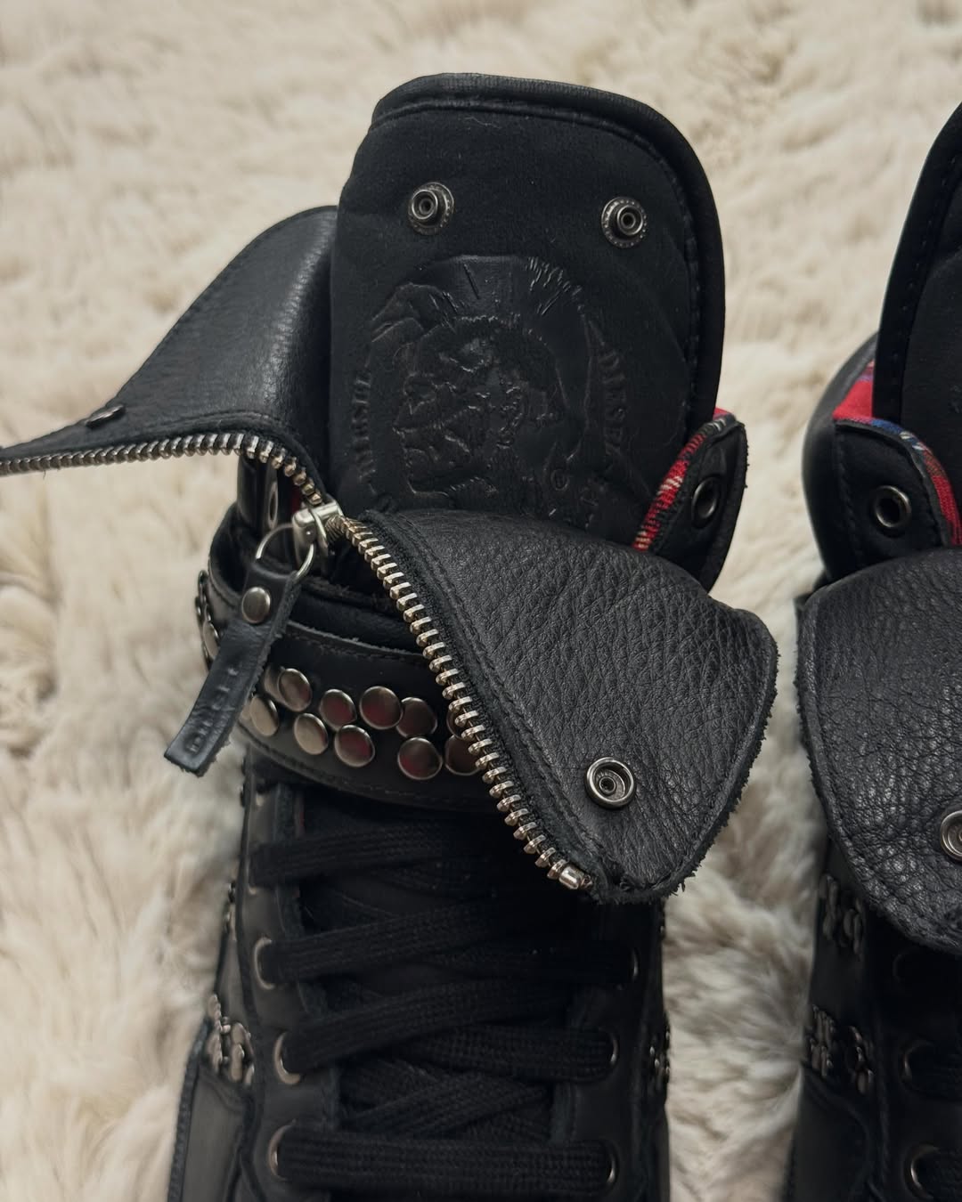 High Studded Shoes