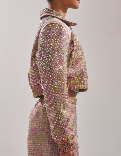 Rhinestone Glitter Jacket