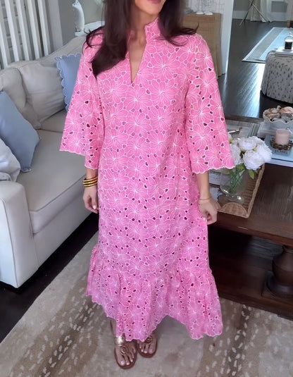 Pink Loose Dress