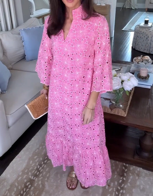 Pink Loose Dress