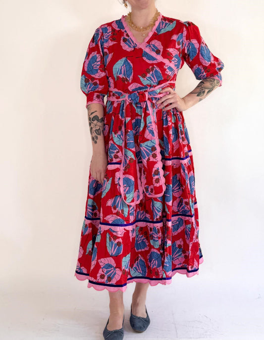 Rose Belt Dress