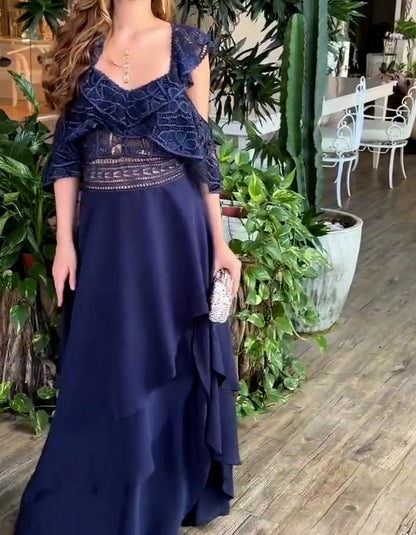 Navy Loose Dress