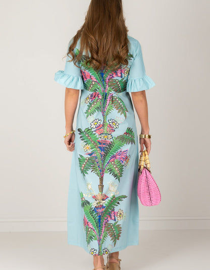 Bright Short Sleeve Dress