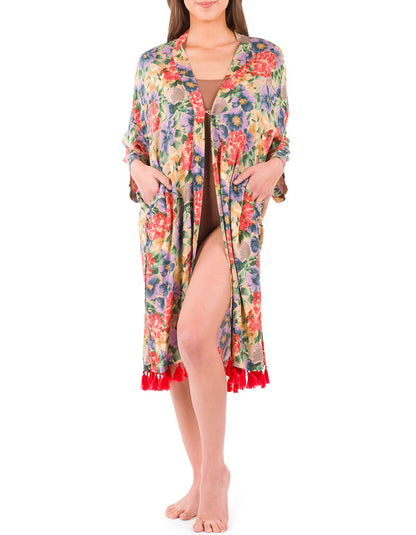 Ruana with Tassels Jacket