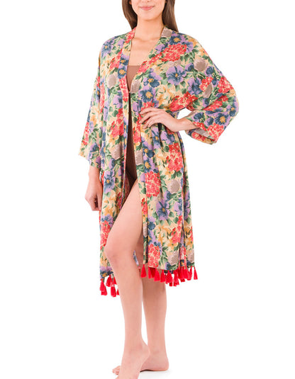 Ruana with Tassels Jacket