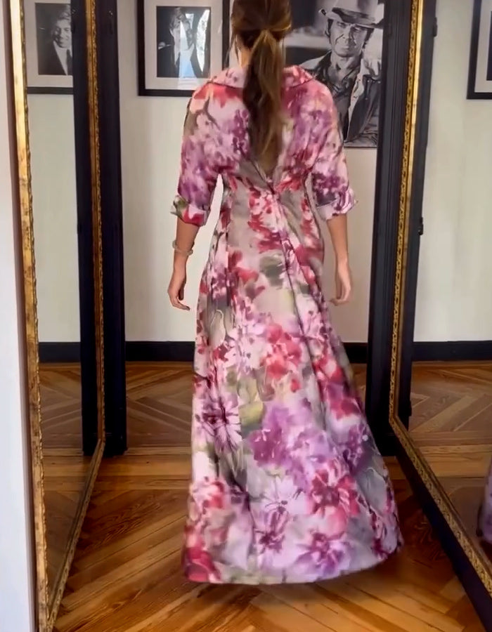 Spring Casual Shirt Dress