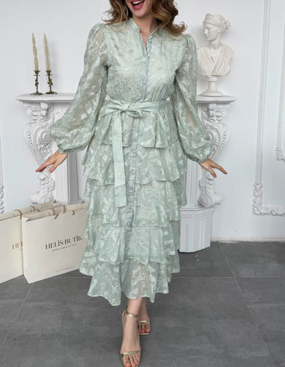 Multi-Layer Tulle Casual Dress