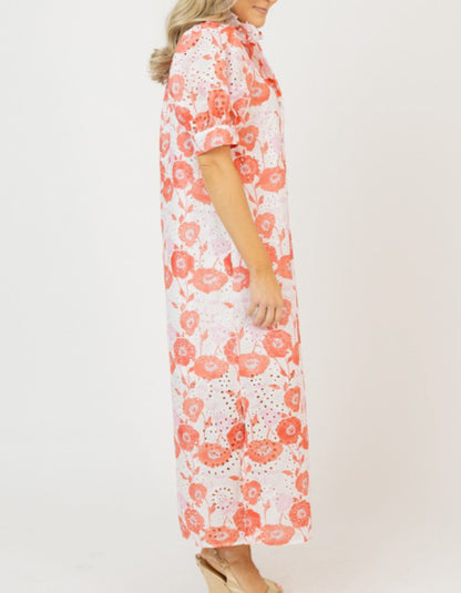Floral Print Maxi Dress