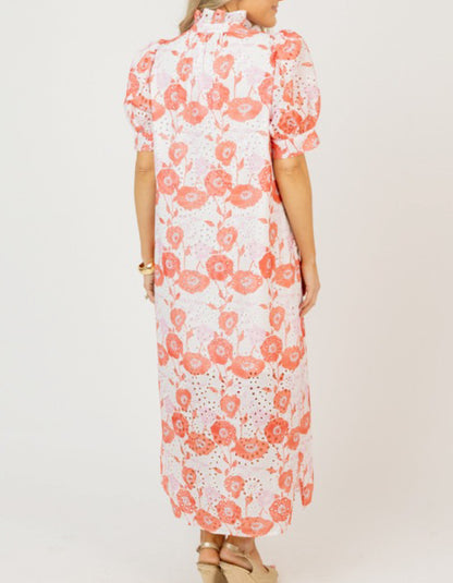 Floral Print Maxi Dress