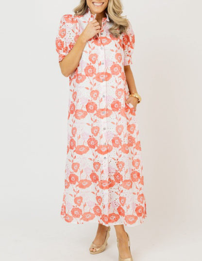 Floral Print Maxi Dress