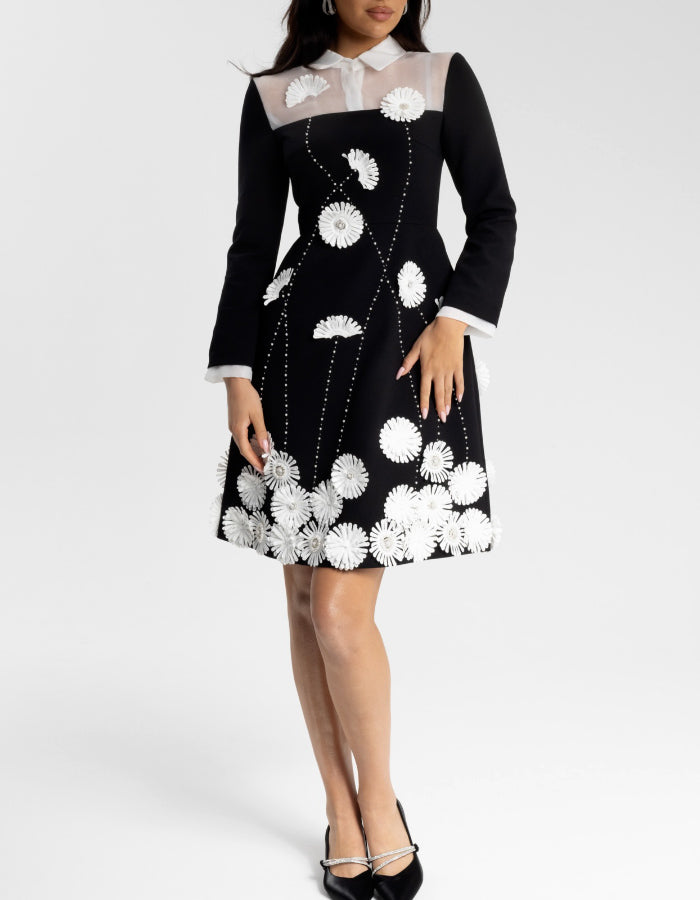 White Flower Beautiful Dress