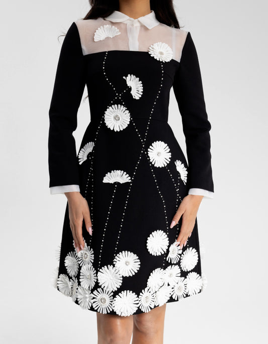 White Flower Beautiful Dress