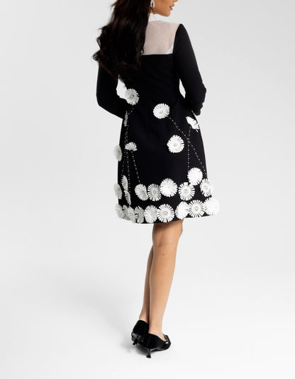 White Flower Beautiful Dress