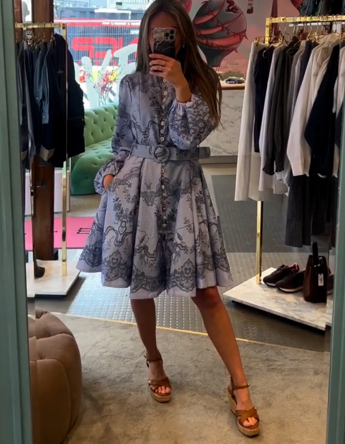 Casual Long-Sleeves Dress