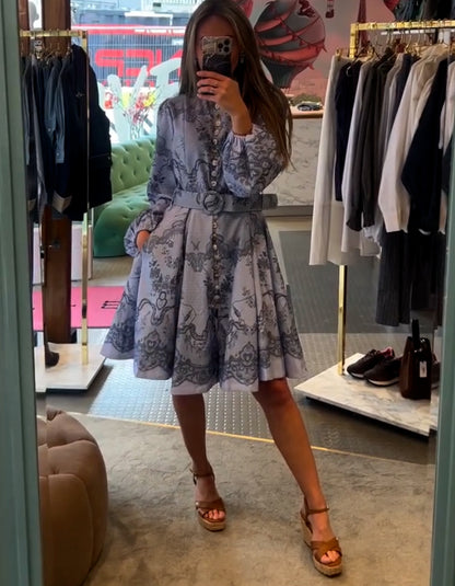 Casual Long-Sleeves Dress
