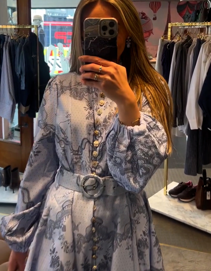 Casual Long-Sleeves Dress