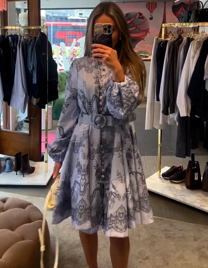 Casual Long-Sleeves Dress