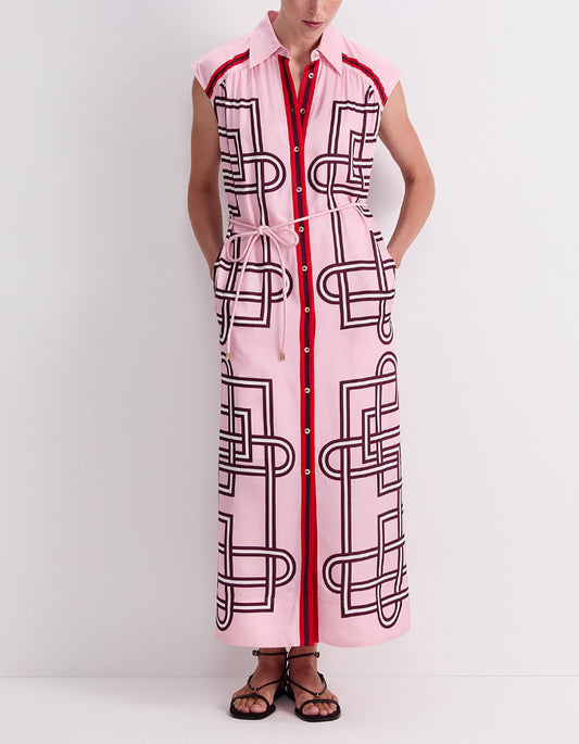 Pink Pattern Dress