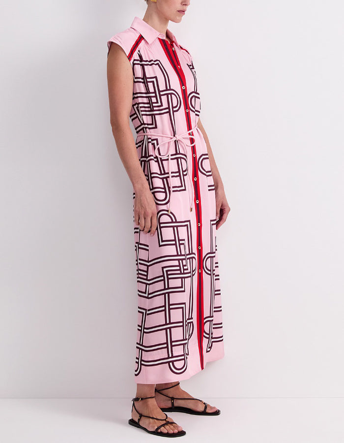 Pink Pattern Dress