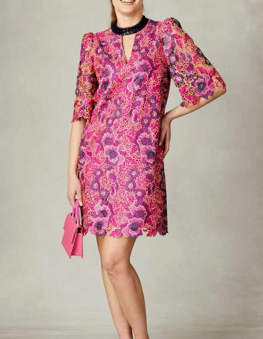 Rose Embroidered Dress