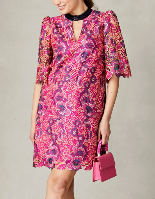 Rose Embroidered Dress