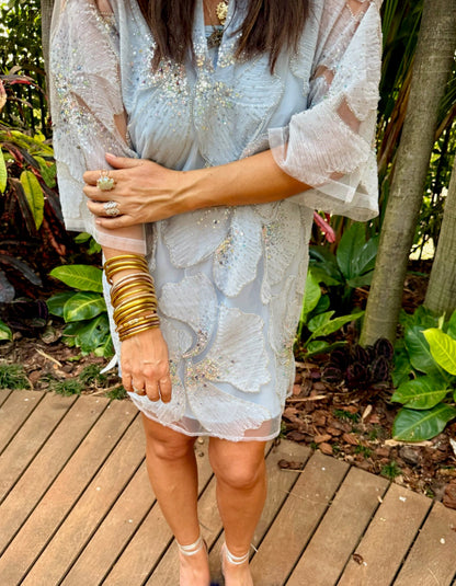 Spring Sky Mini Dress
