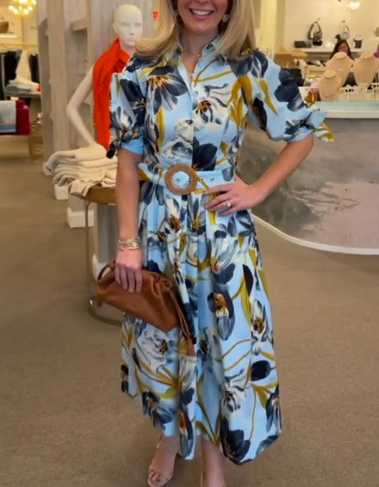 Blue Beauty Dress