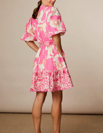 Pink Casual Dress