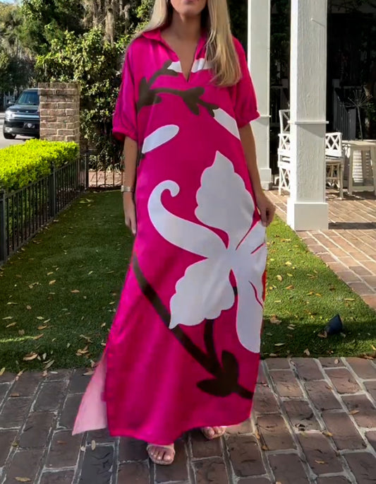 Rose Loose Dress