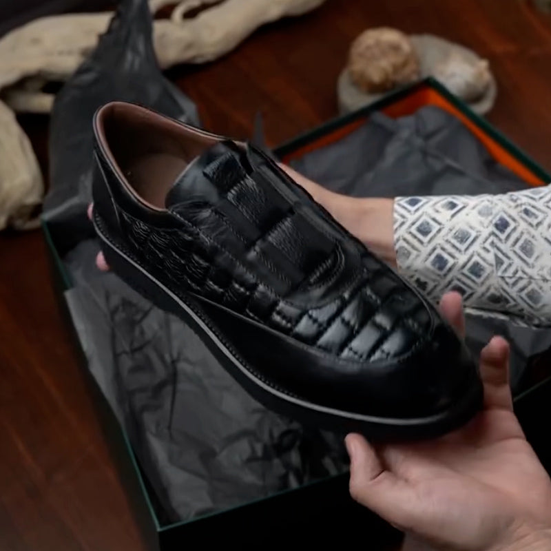 Leather Comfy Shoes