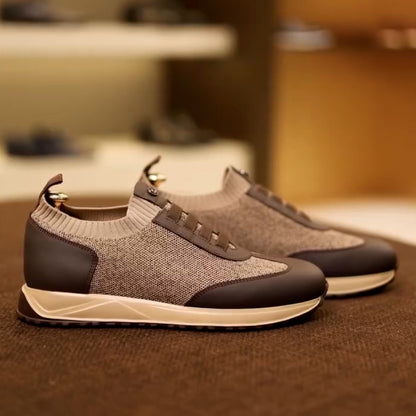 Khaki Breathable Sneakers