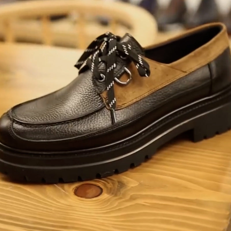 Color-Blocking Casual Shoes