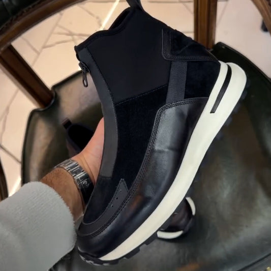 Front Zipper Sport Shoes