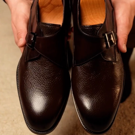 Brown Leather Casual Shoes