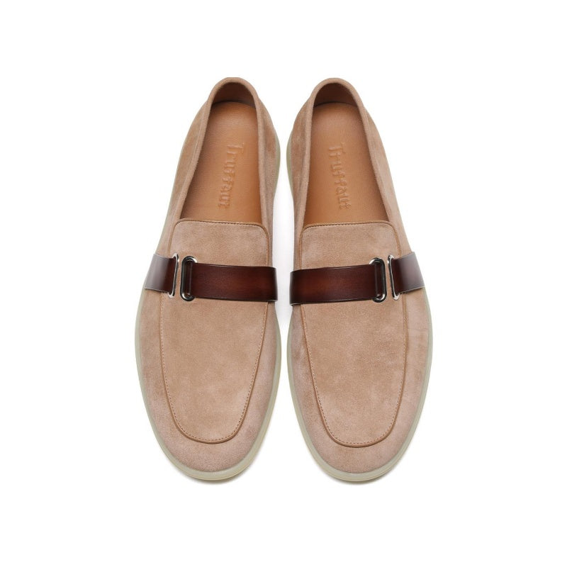 Men's Soft Suede Slip On Shoes