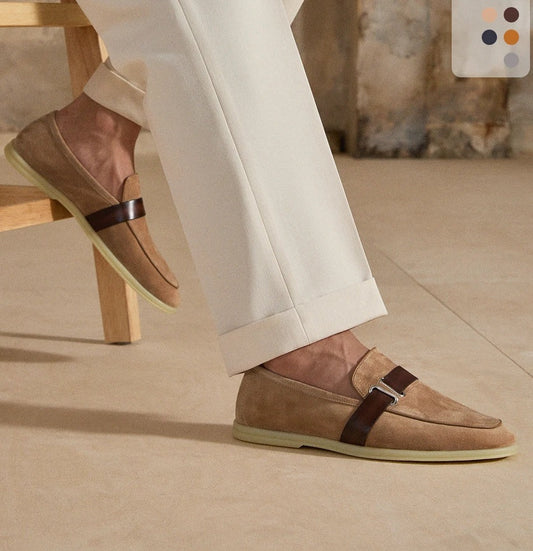 Men's Soft Suede Slip On Shoes