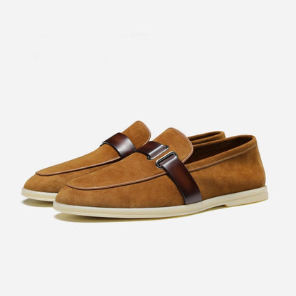 Men's Soft Suede Slip On Shoes