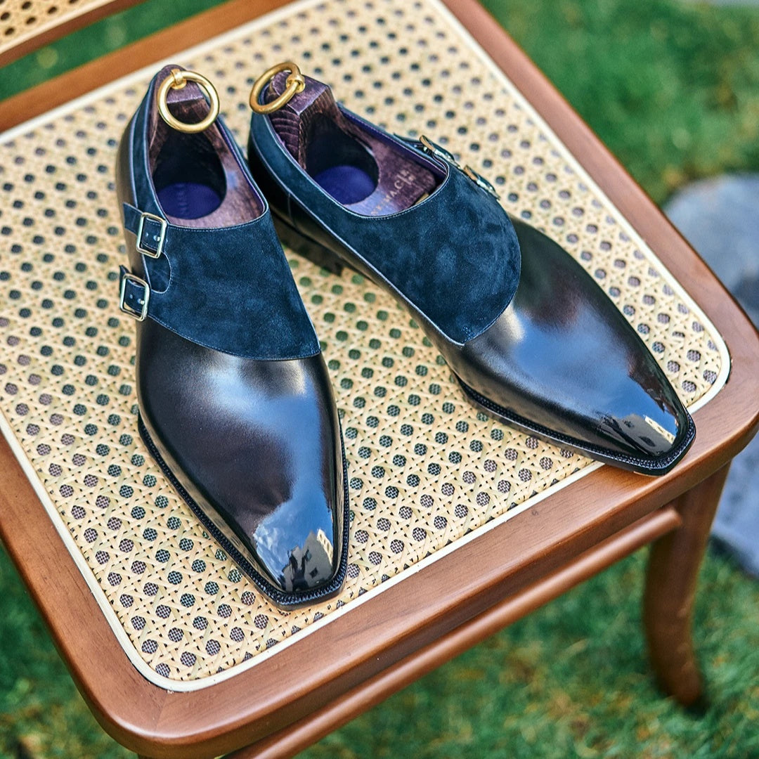 Double Monk Straps Shoes