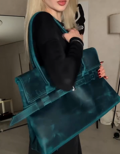 Womens leather handbag