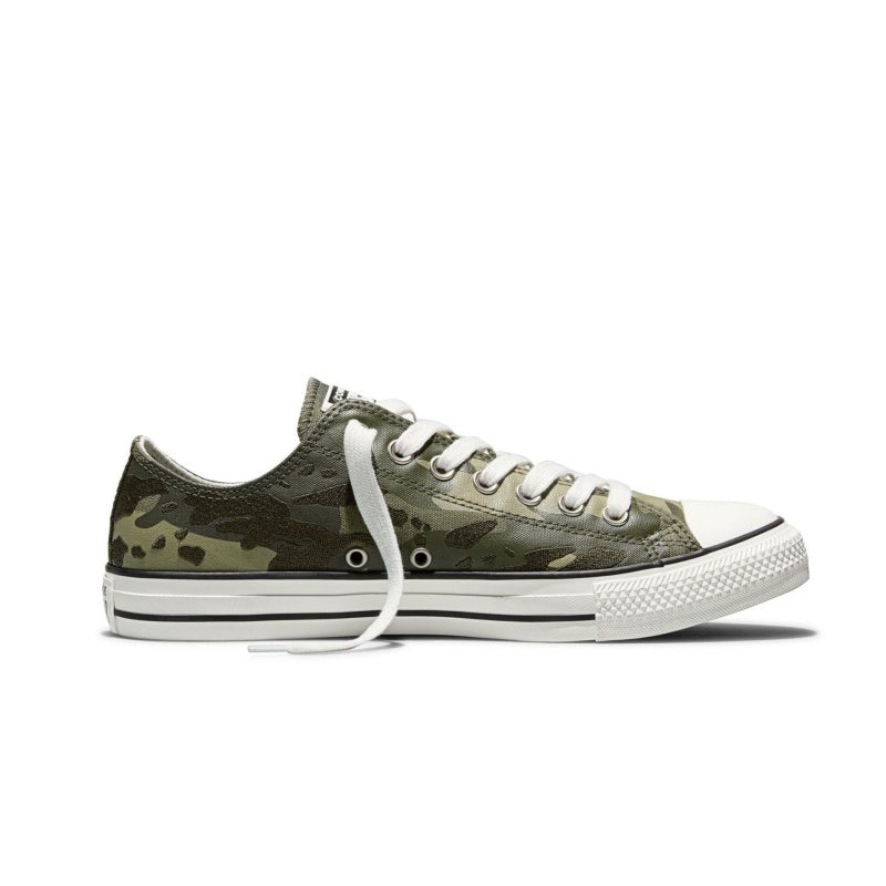 Green Wide Camo Trainers