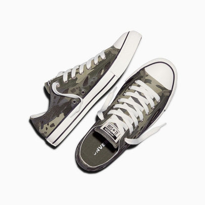 Green Wide Camo Trainers