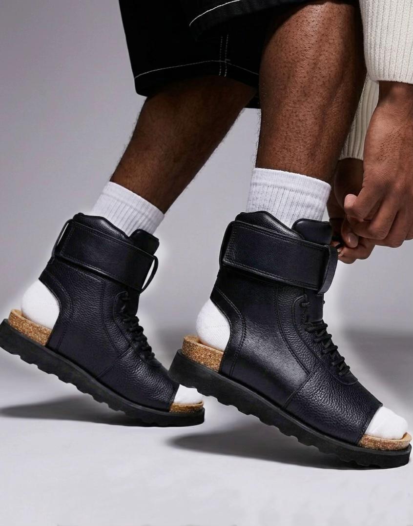 Men's Black Sandals