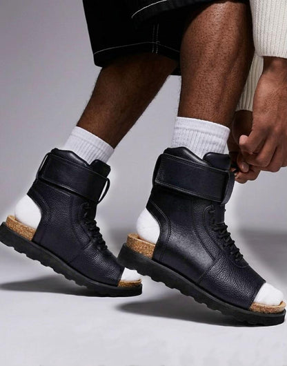 Men's Black Sandals
