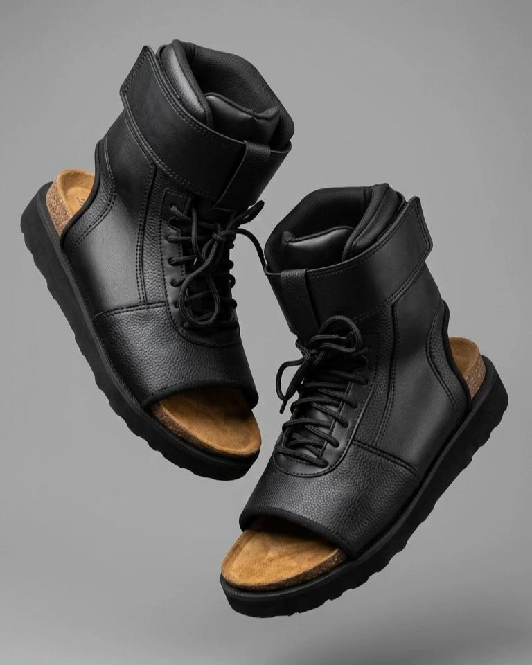 Men's Black Sandals