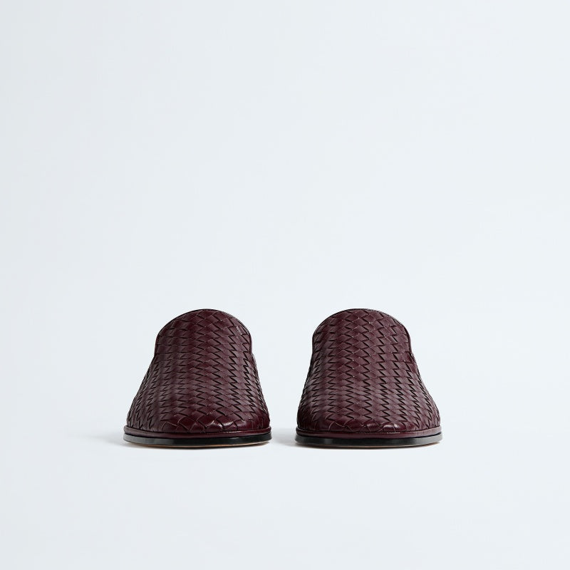 Braided Leather Loafers