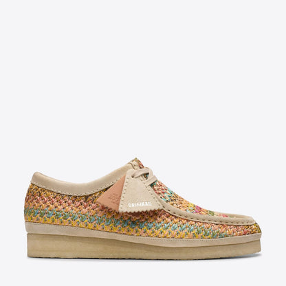 Multicolor Raffia Shoes