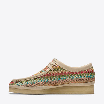 Multicolor Raffia Shoes